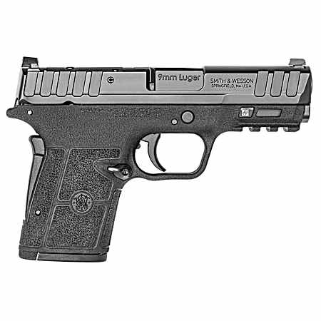 Smith & Wesson 13592 Equalizer  9mm Luger 15+1 3.68 Black Armornite Stainless Steel Barrel & Optic Ready/Serrated Steel Slide, Black Polymer Frame w/Picatinny Rail, Black Textured Polymer Grips