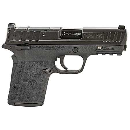 Smith & Wesson 13732 Equalizer  Micro-Compact 9mm Luger 10+1 3.68 Black Armornite Steel Barrel, Optic Ready/Serrated Slide, Black Polymer Frame w/Picatinny Rail, Black Textured Polymer Grips