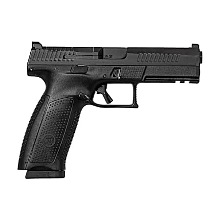 CZ-USA 01550 P-10 F  9mm Luger 10+1 5.10 Black Steel Barrel, Black Nitride Optic Ready/Serrated Steel Slide, Black Polymer Frame w/Picatinny Rail, Ambidextrous