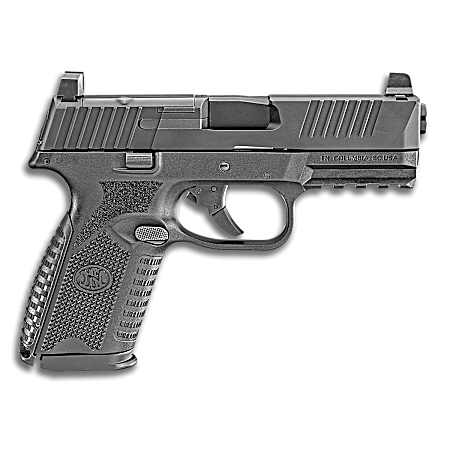 FN 66100587 509M MRD Mid-Size 9mm Luger 15+1 4 Black Recessed Crown Barrel, Matte Black Optic Ready/Serrated Stainless Steel Slide, Matte Black Polymer Frame w/Picatinny Rail, Ambidextrous