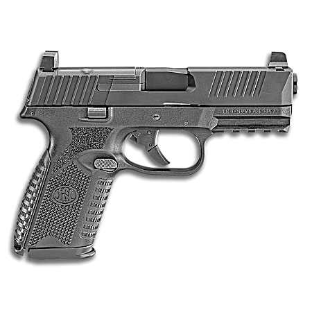 FN 66100588 509M MRD Mid-Size 9mm Luger 10+1 4 Black Recessed Crown Barrel, Matte Black Optic Ready/Serrated Stainless Steel Slide, Matte Black Polymer Frame w/Picatinny Rail, Ambidextrous