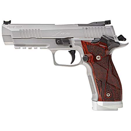 Sig Sauer 226X59CLASSIC P226 X-Five Classic 9mm Luger 20+1 5 SS w/Picatinny Rail & Beavertail Serrated SS/Optic Cut Slide Hogue Cocobolo Grip