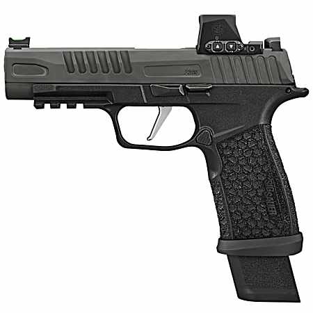 Sig Sauer 365XF9BFORXX P365 Fuse 9mm Luger 17+1/21+1 4.30 ROMEO-X COMPACT w/ Fiber Optic Front, Black Serrated Rear