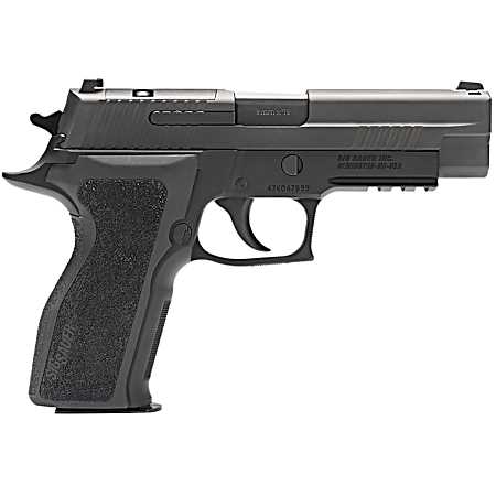 Sig Sauer E26R9BSER2 P226  Full Size Frame 9mm Luger 15+1 4.40 Black Nitron Stainless Steel Slide Hardcoat Anodized Black E2 Grip