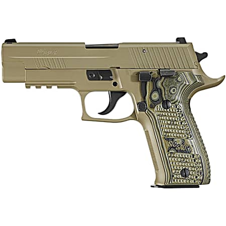 Sig Sauer 226R9SCPNCA P226 Scorpion *CA Compliant 9mm Luger 4.40 10+1 Flat Dark Earth Flat Dark Earth Hogue Extreme G10 Piranha Grip