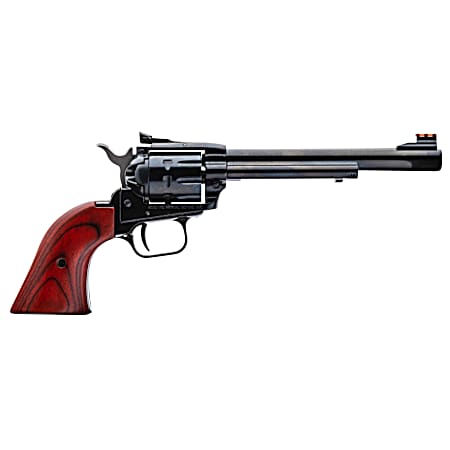 Heritage Mfg RR22999MB6AS Rough Rider  22 LR 22 WMR 9 Shot, 6.50 Black Steel Barrel, Black Zinc Alloy Frame, Black Cylinder, Cocobolo Grip, Hammer/Thumb Safety, Exposed Hammer