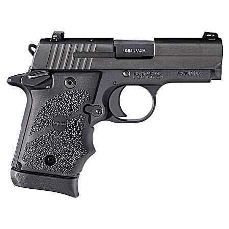 Sig Sauer 938M9BRGAMBI P938 Micro-Compact *MA Compliant 9mm Luger 3 7+1 Black Hardcoat Anodized Black Polymer Grip
