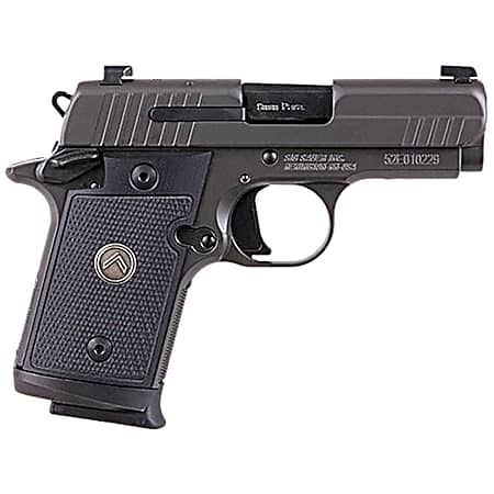 Sig Sauer 9389LEGION P938 Micro-Compact Legion 9mm Luger 3 7+1 Legion Gray Cerakote Elite Black G10 Grip