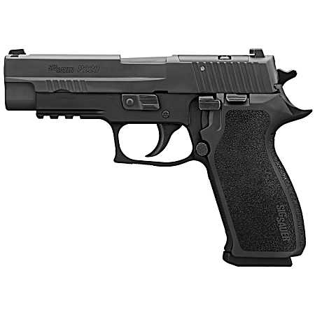 Sig Sauer 220R45BSER2 P220  Full Size Frame 45 ACP 4.40 Nitron Stainless Steel Slide Black Anodized Black E2 Grip