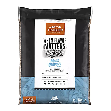 20 lb Meat Church BBQ Pellets