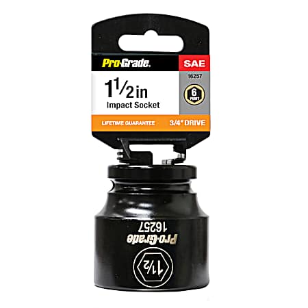 1-1/2 in. - 3/4 in. Drive Impact Socket