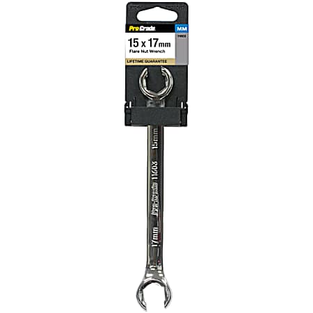 15 MM x 17 MM Flare Nut Wrench