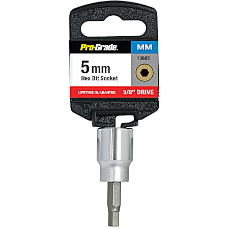 5 MM - 3/8 in. Drive Hex Bit Socket
