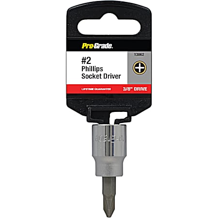 # 2 Phillips - 3/8 in. Drive Bit Socket Driver