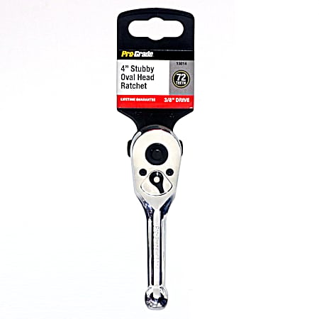 4 in. - 3/8 in. Drive Stubby Ratchet