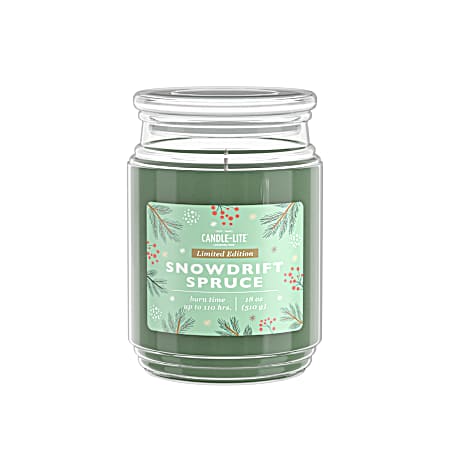 18 oz Snowdrift Spruce Candle