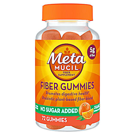 Fiber Gummies, Orange Flavor 72 ct.