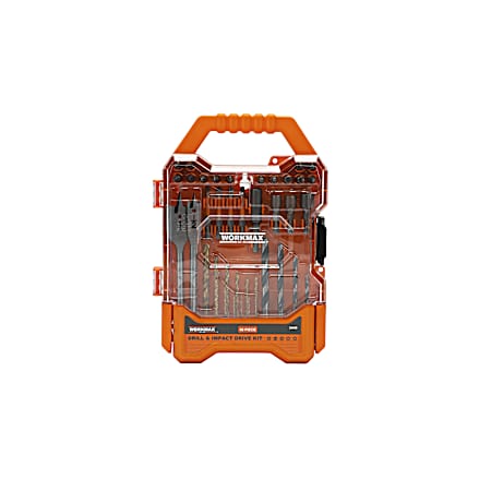 40 Pc. Drill and Impact Drive Kit