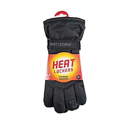 Men's Black High Performance Gloves