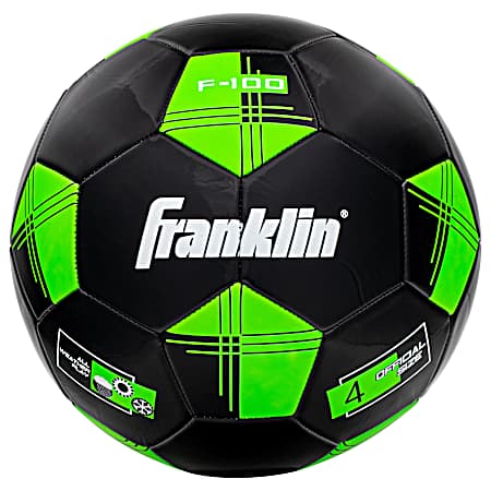 Soccer Ball  - Black/Lime
