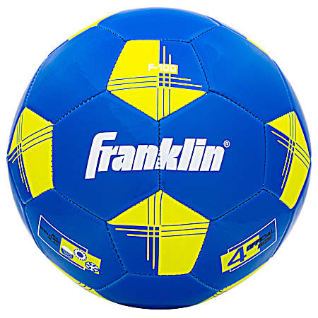 Soccer Ball  - Royal/Yellow