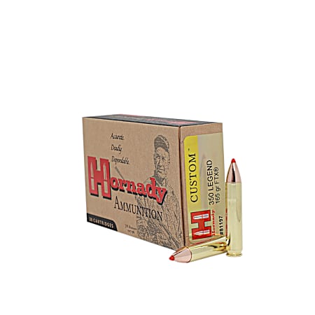 American Whitetail Tipped 350 Legend 165 gr FTX 20 rds