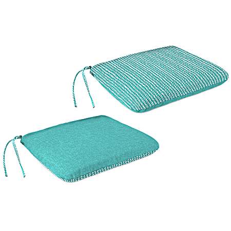 Universal Seat Cushion - Teal Lines