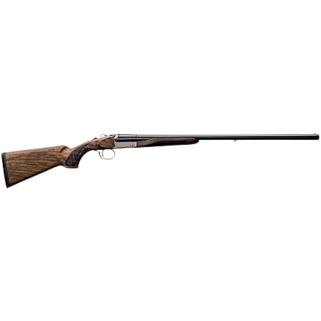 Charles Daly 930356 512 Superior 20 Gauge 3 2rd 26 Gloss Blued Steel Side by Side Barrel, Silver Steel Receiver, Oiled Walnut Fixed Checkered Stock & Forend, Includes 5 Choke Tubes