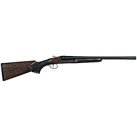 Charles Daly 930391 500 Coach 20 Gauge Break Open 3 2rd 20 Black Side By Side Barrel, Steel Receiver, Fixed w/Pistol Grip Checkered Walnut Walnut Stock