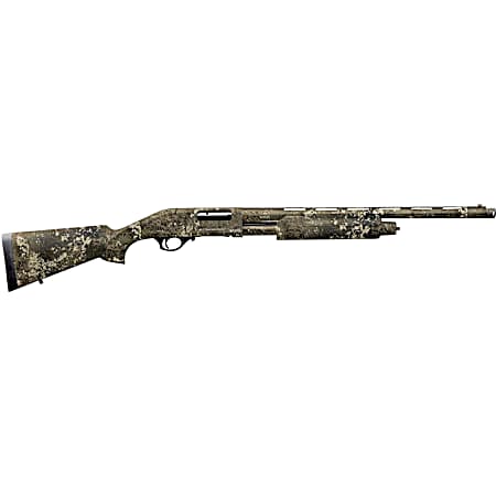 Charles Daly 930397 301  20 Gauge Pump 3 5+1 22 TrueTimber Strata Vent Rib Barrel, Grooved Aluminum Receiver, Fixed TrueTimber Strata Synthetic Stock