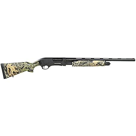Charles Daly 930225 301 Compact 20 Gauge 3 4+1 22 Vent Rib Barrel, Full Coverage Mossy Oak Obsession Camouflage, Checkered Synthetic Stock & Forend, Auto Ejection, Includes 3 Choke Tubes