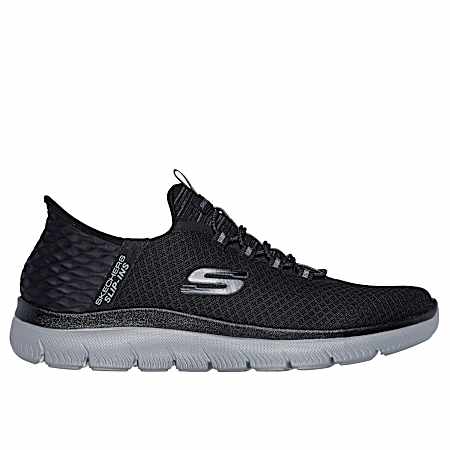 Sport Men's Black/Charcoal High Range Summits Slip-Ins