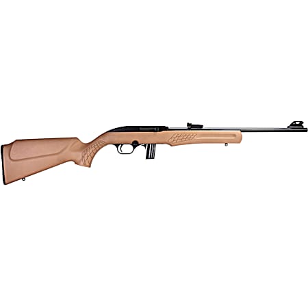 Rossi RS22L1811TN RS22  Full Size 22 LR 10+1 18 Matte Black Matte Black Steel Receiver Tan Monte Carlo Stock Right Hand