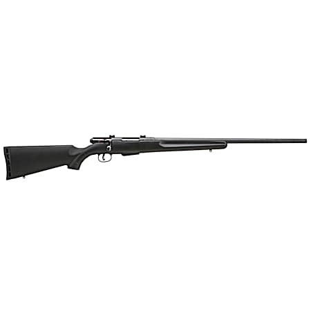 Savage Arms 19740 25 Walking Varminter Full Size 17 Hornet 4+1 22 Matte Black Heavy Barrel, Matte Black Carbon Steel Receiver Drilled & Tapped, Matte Black Fixed Varmint Synthetic Stock, Right Hand