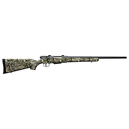 Savage Arms 19978 25 Walking Varminter 17 Hornet Caliber with 4+1 Capacity, 22 Barrel, Matte Black Metal Finish & Realtree Max-1 Synthetic Stock Right Hand (Full Size)