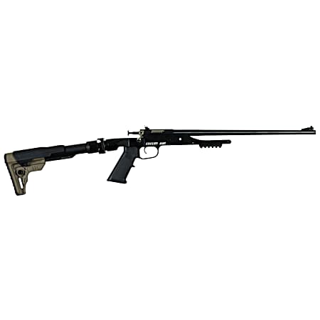 Crickett KSA2180 Precision  22 LR 1 rd 16.13 Blued Steel Barrel, Blued Steel w/Picatinny Rail Receiver, Black Adjustable Stock