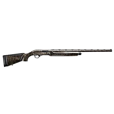 Beretta USA J32OBL18 A300 Ultima KO 12 Gauge Semi-Auto 3 3+1 28 OveraLL Mossy Oak Bottomland Vent Rib Barrel, Aluminum Drilled & Tapped Receiver, Kick-Off Mossy Oak Bottomland Synthetic Stock
