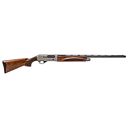 Pointer KIRFT3G12 Field Tek 3 12 Gauge 3 3+1 28 Matte Blued Barrel, Gray Cerakote Rec, Oiled Turkish Walnut Wood Stock, Fiber Optic Sight, 5 Chokes Included