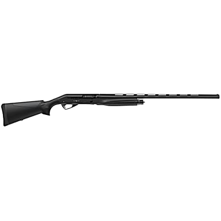 Silver Eagle Arms FOR1228BLK Foris  Full Size 12 Gauge Semi-Auto 3.50 3+1 28 Black Vent Rib Barrel, Black Steel Receiver, Fixed Black Synthetic Stock, Includes Hard Case & Chokes