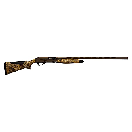 T R Imports FOR1228MAX5BRNZ Foris  12 Gauge 3.5 3+1 28, Burnt Bronze Cerakote Barrel/Rec, Realtree Max-5 Furniture, Oversized Controls, Fiber Optic Sight, 5 Chokes & Hard Case Included