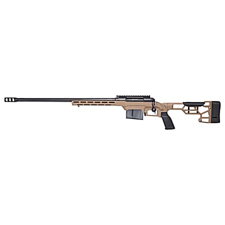 Savage Arms 57696 110 Precision 6.5 Creedmoor 10+1 24, Matte Black Rec/Barrel, Flat Dark Earth Cerakote MDT LSS XL Chassis, Polymer Grip, Left Hand