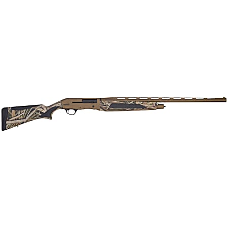TriStar 24189 Viper Max  12 Gauge 3.5 5+1 28 Bronze Cerakote Barrel/Receiver, Mossy Oak Shadow Grass Blades Stock, Includes 4 MobilChoke