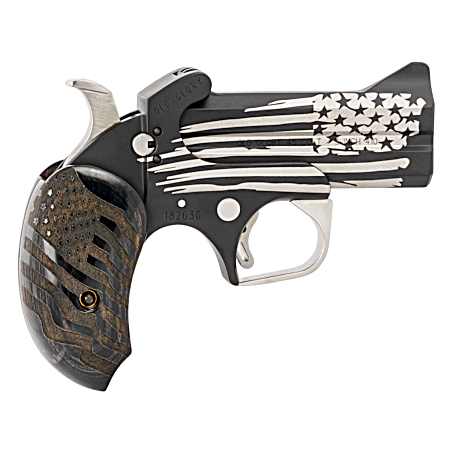 Bond Arms BAOG Old Glory  45 Colt (LC)/410 Gauge 3.50 2 Round Black