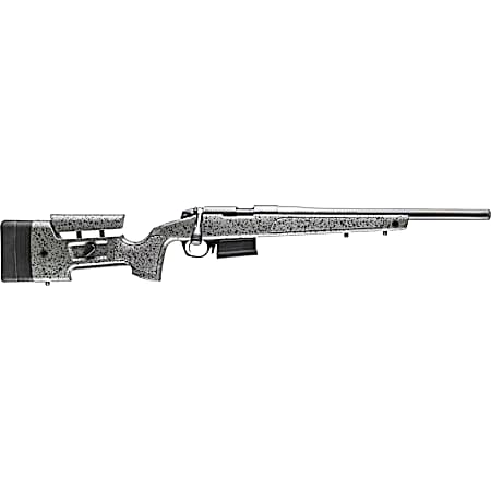 Bergara Rifles B14R001 B-14 Trainer Full Size 22 LR 10+1 18 Matte Blued Matte Barrel & Receiver, HMR w/Adj Cheek Piece Black Fleck Gray Synthetic Stock, Right Hand