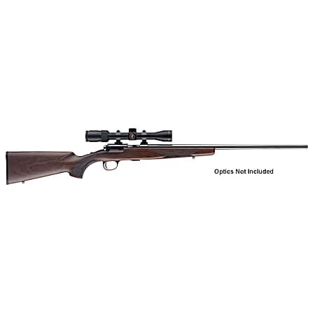 Browning 025175202 T-Bolt Sporter Full Size 22 LR 10+1 22 Blue Polished Steel Barrel, Drilled & Tapped Blue Steel Receiver, Fixed Black Walnut Stock, Right Hand