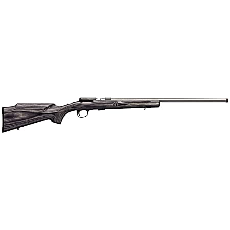 Browning 025236202 T-Bolt Target/Varmint SR 22 LR 10+1 22 Threaded Varmint Barrel, Polished Blued Steel Receiver, Satin Gray Laminate Stock, Pachmayr Decelerator Recoil Pad, Optics Ready