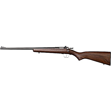 Crickett KSA2238LH My First Rifle Gen2 22 S/L/LR Single Shot 16.10 Stainless Steel Barrel & Receiver, American Walnut Fixed Stock, EZ Loader, Left Hand