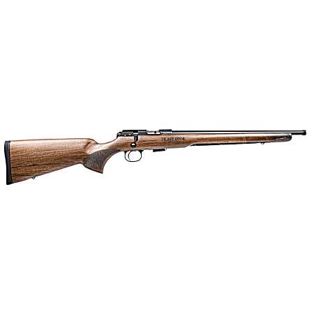 CZ-USA 02370 CZ 457 Royal Full Size 22 LR 5+1 16.50 Black Nitride Steel Threaded Barrel Black Nitride Steel Receiver Walnut Fixed American Style w/Decorative Forend Tip Stock Right Hand