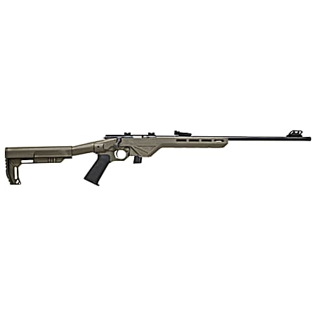Citadel CIT22LRBLTFDE Trakr  22 LR 10+1 18 Blued Steel Barrel & Receiver, Flat Dark Earth Synthetic Stock