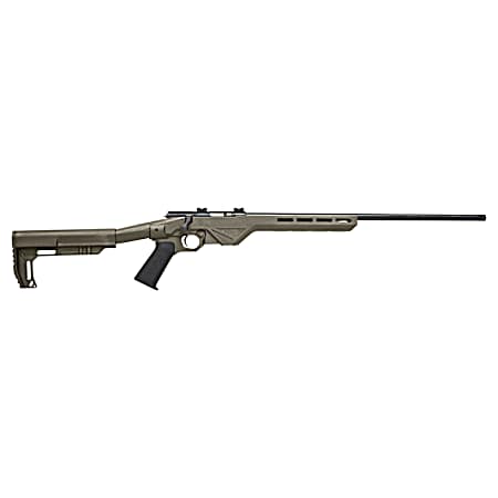 Citadel CIT22WMBLTFDE Trakr  22 WMR 5+1 18 Blued Steel Barrel & Receiver, Flat Dark Earth Synthetic Stock